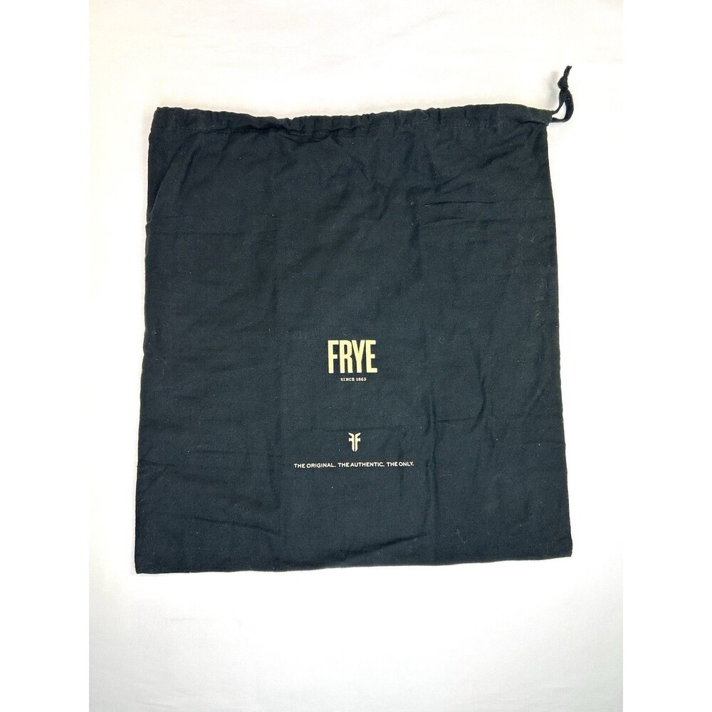 Frye Shoes Large Drawstring Dust Bag 16" x 17" Black